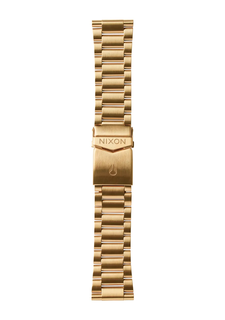 Tali jam tangan 23mm stainless steel warna all gold elegan dari Joy368