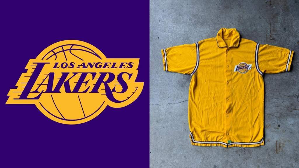 Jaket vintage LA Lakers milik Wilt Chamberlain dari toko Goodwill yang dilelang di Sotheby's