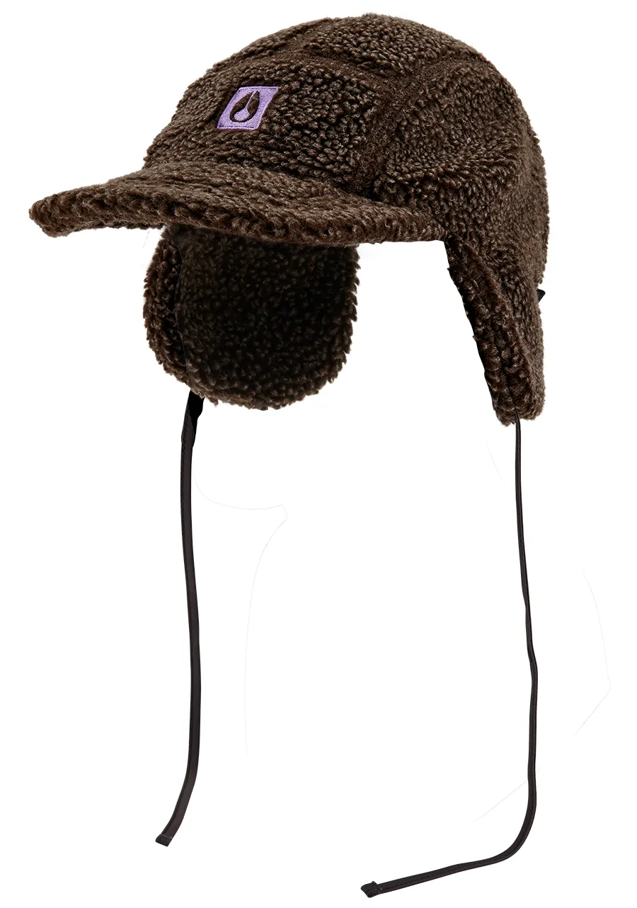 Babs Earflap Cap Charcoal warna abu-abu gelap koleksi terbaru Joy368