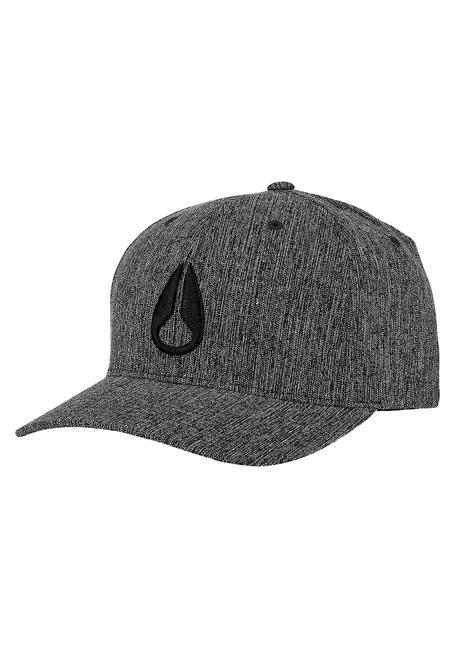 Deep Down Athletic Textured Hat Black Woven di Joy368