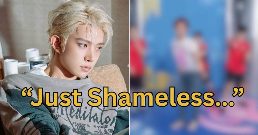Potret EVAN Heeseung saat tampil dalam sesi wawancara di program musik M Countdown