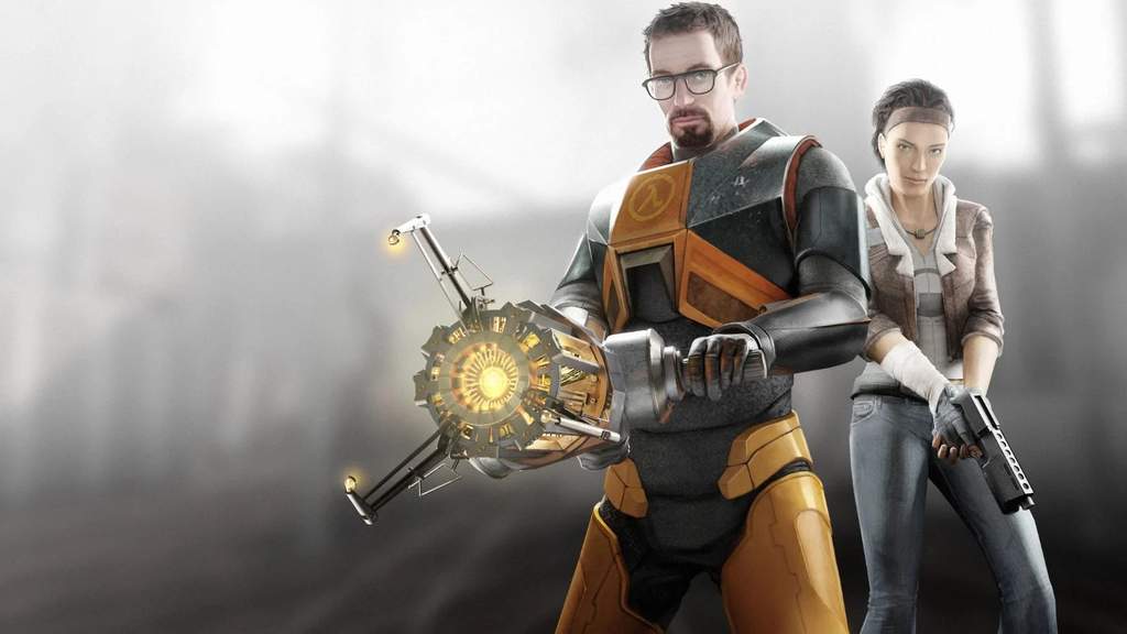 Tampilan game ikonik Half-Life 2 yang kini dapat dimainkan secara gratis melalui browser web