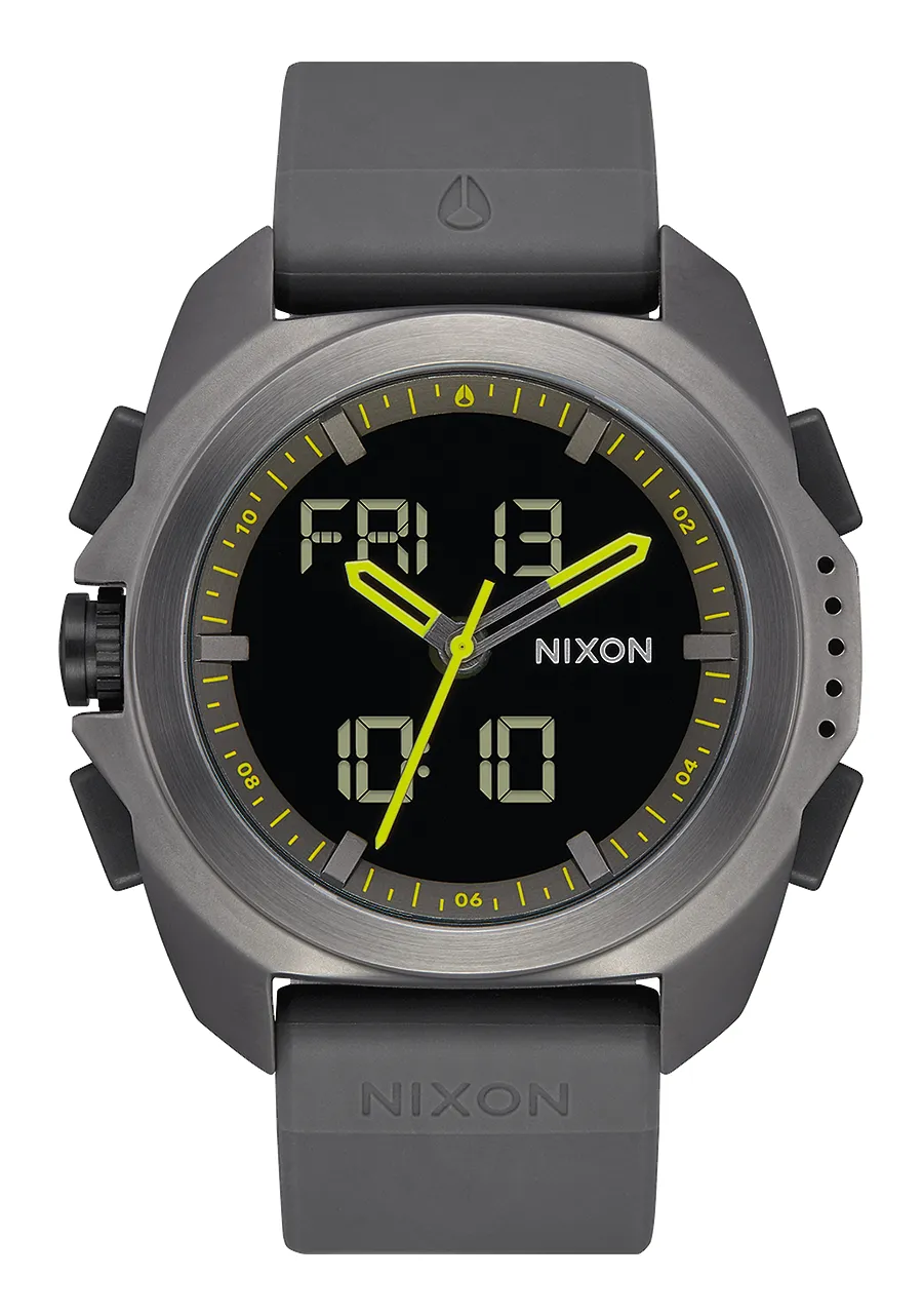 Jam Tangan Ana-Digi Pria Nixon Ripley Gunmetal Original