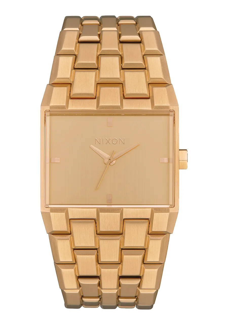 Jam Tangan Analog Pria Nixon Ticket All Gold