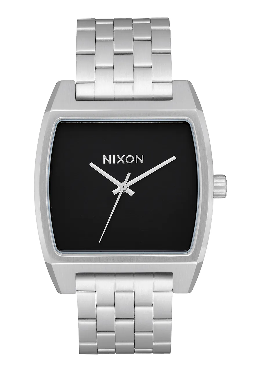 Jam Tangan Analog Pria Nixon Time Tracker Black