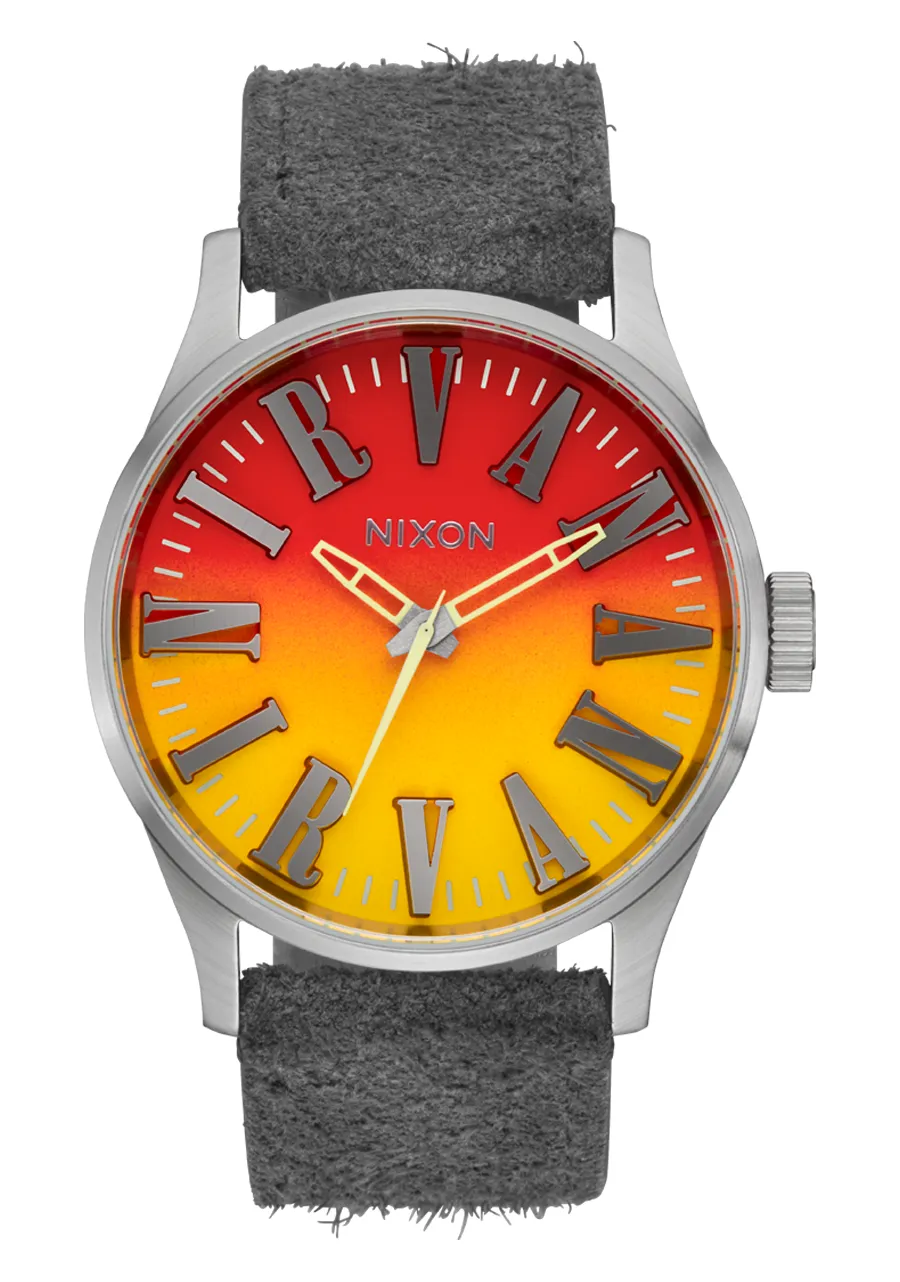 Jam Tangan Pria Nixon Sentry Leather Unplug Fade