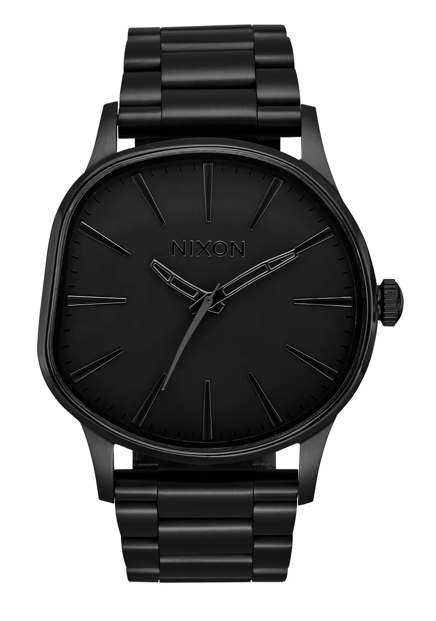 Jam Tangan Pria Nixon Sentry Wobble All Black Analog