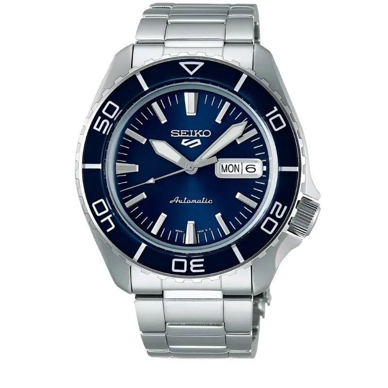 Jam Tangan Pria Seiko 5 Sports Bluetone Redux SRPK97K1