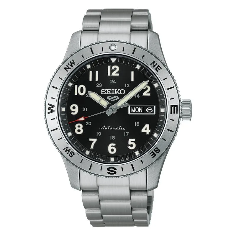 Jam Tangan Pria Seiko 5 Sports Field Black Dial Automatic
