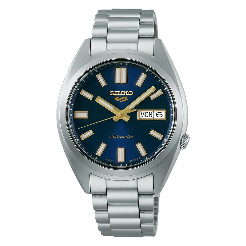 Jam Tangan Pria Seiko 5 Sports SNXS Automatic Blue Dial