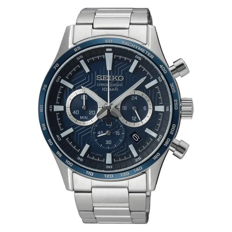 Jam Tangan Pria Seiko Sport Chronograph SSB445P1