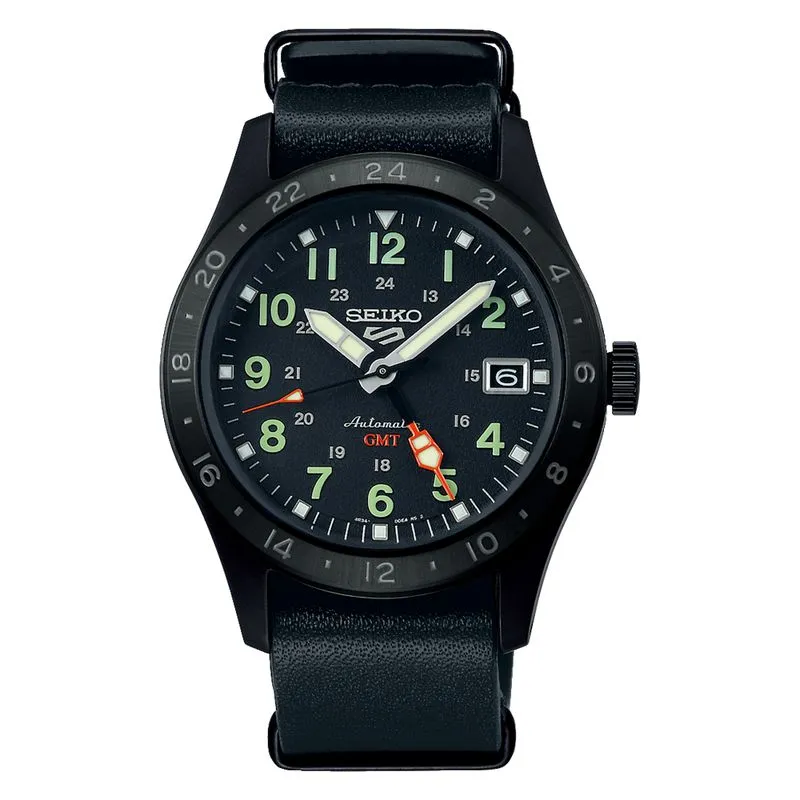 Jam Tangan Seiko 5 Sports Field GMT SSK025K1 Original