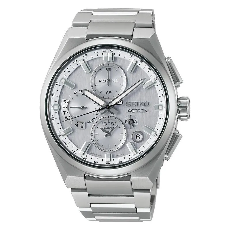 Jam Tangan Seiko Astron GPS Solar Dual-Time SSH159J1