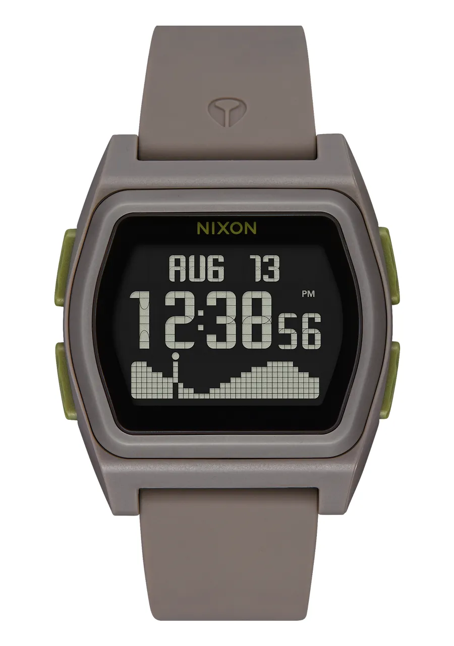 Jam Tangan Selancar Nixon Rival Warm Gray Digital