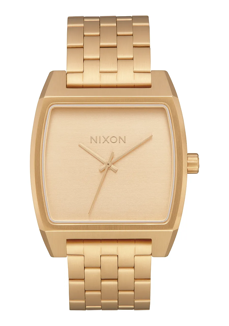 Jam Tangan Time Tracker All Gold mewah dari Joy368 dengan casing dan dial warna emas mengkilap
