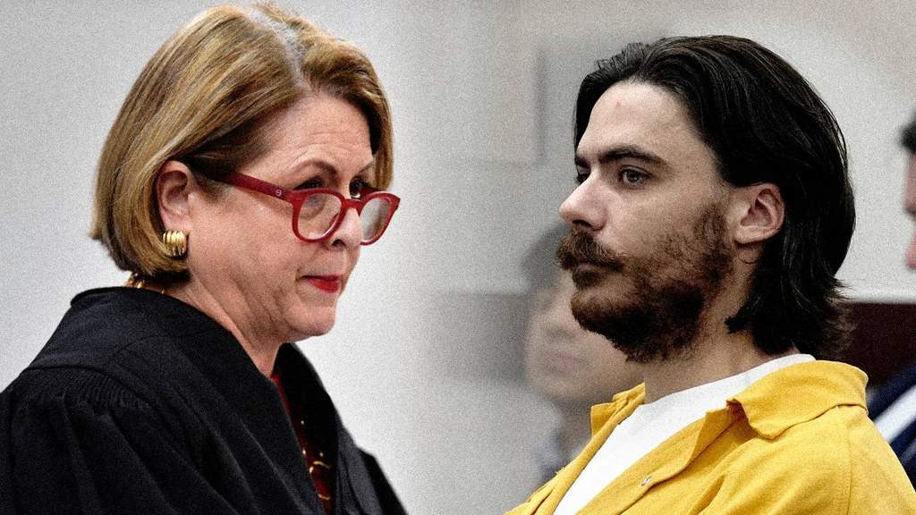 Streamer ChudTheBuilder alias Dalton Eatherly saat menjalani persidangan kasus hukum di Nashville