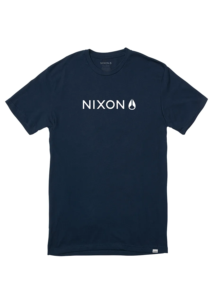 Kaos Pria Nixon Basis Repreve T-Shirt Navy