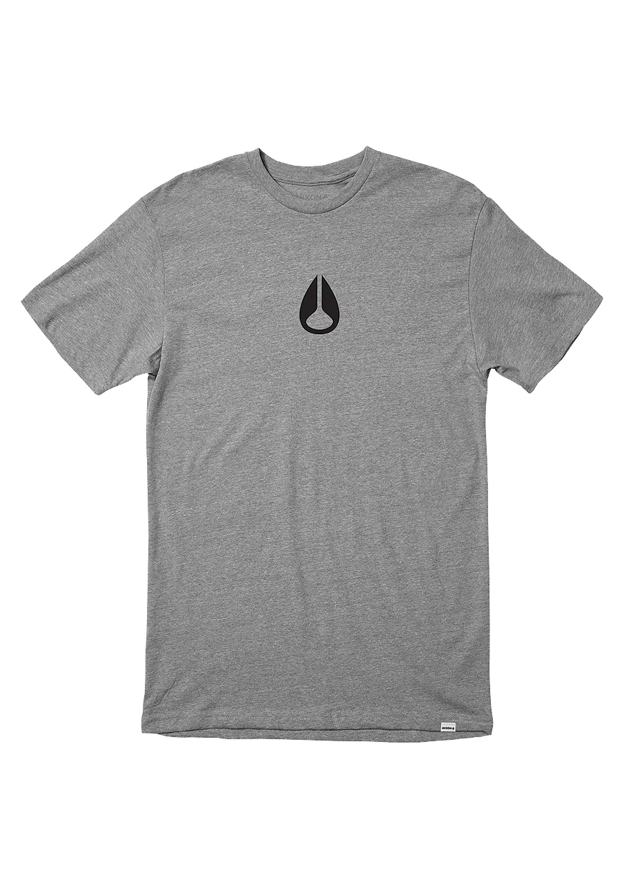 Kaos Pria Nixon Wings Repreve Dark Heather Gray