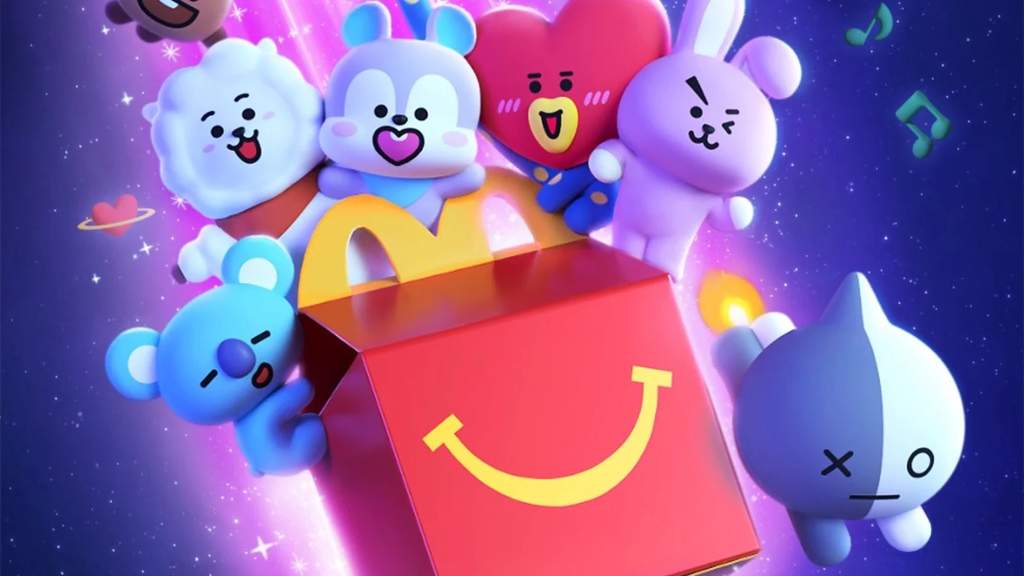 McDonald's Luncurkan Happy Meal BT21 Karakter Kolaborasi BTS