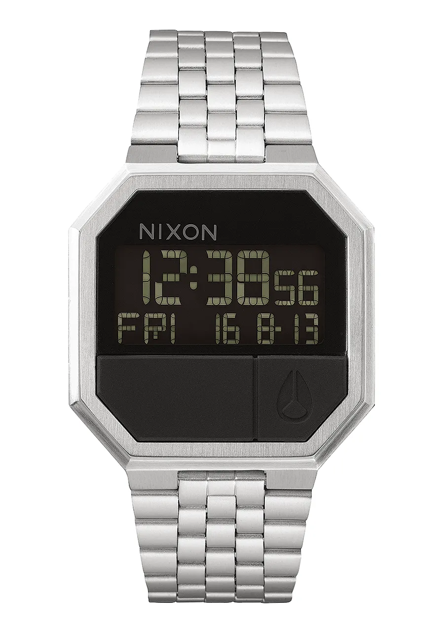 Jam tangan digital Re-Run Black berbahan stainless steel eksklusif dari Joy368