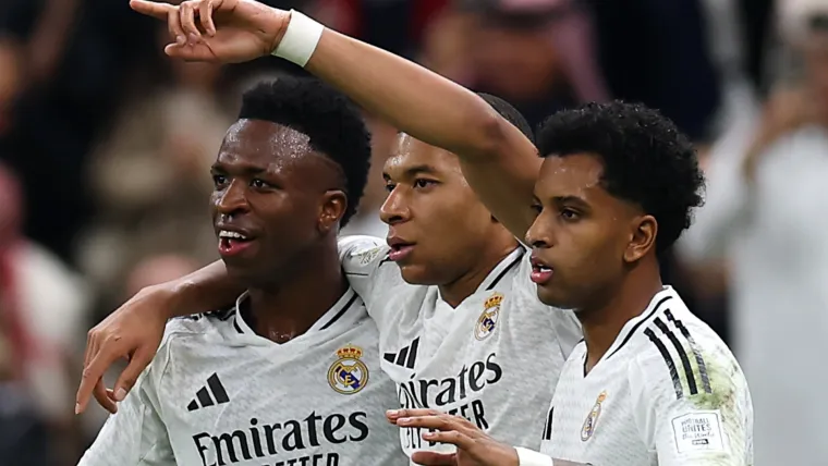 Rodrygo Goes saat membela Real Madrid di kompetisi La Liga Spanyol