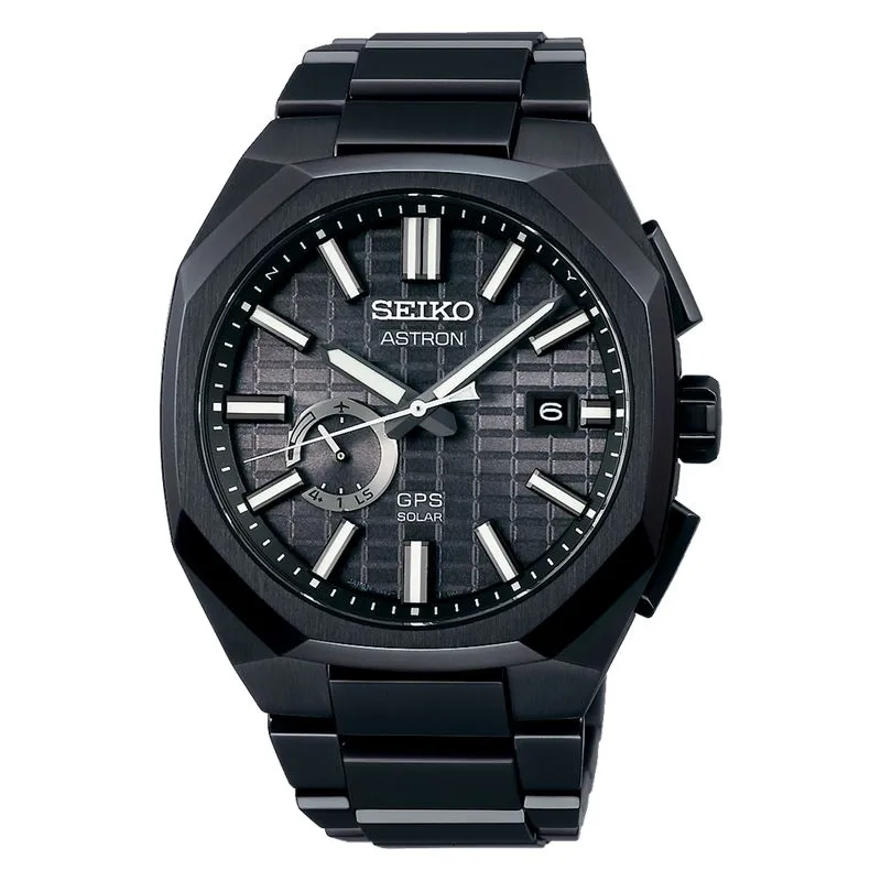 Seiko Astron GPS Solar Jet Black Crystal Box eksklusif dari Joy368