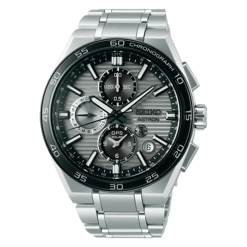 Seiko Astron GPS Solar Dual Time Chronograph Watch SSH177J1 di Joy368