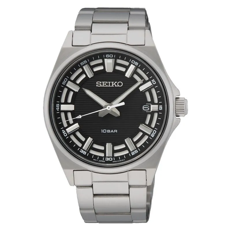 Seiko Conceptual Dress Watch SUR505P1 original pria di Joy368