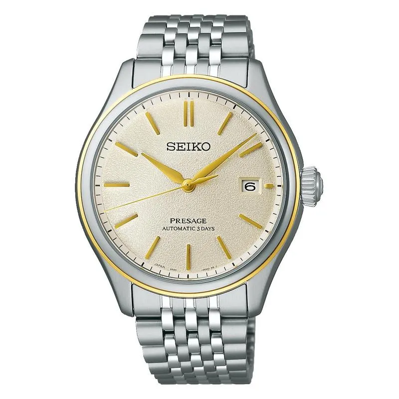 Seiko Presage Classic Series Automatic Watch original dari Joy368 dengan dial elegan dan strap stainless steel