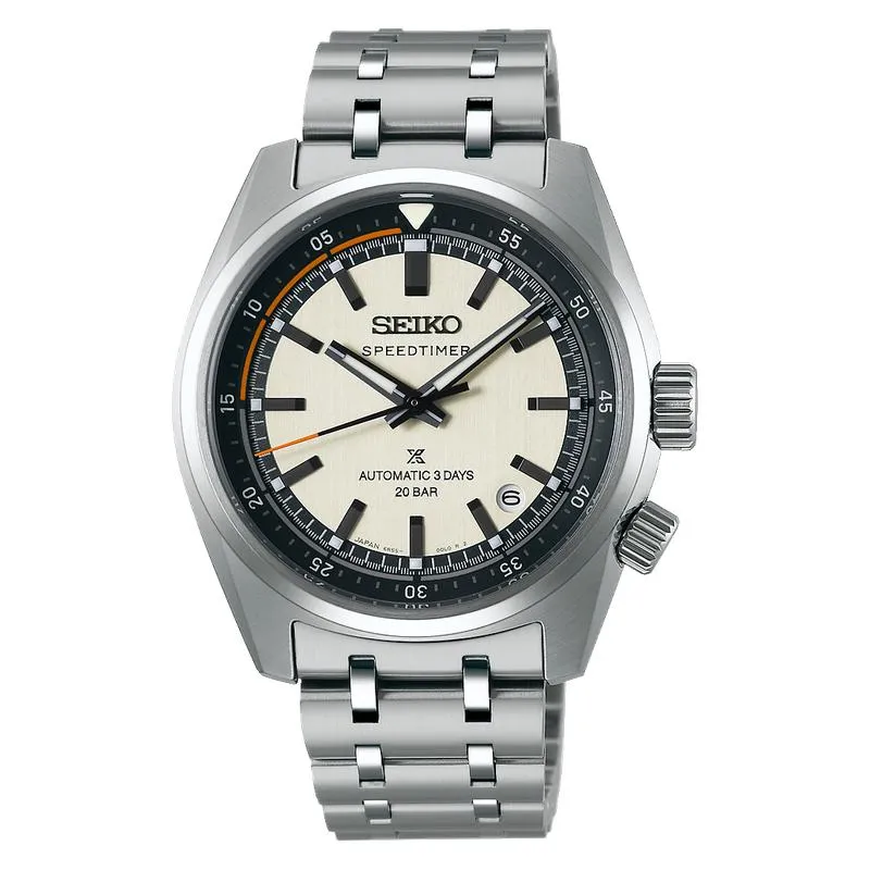 Seiko Speedtimer 6R Automatic Dive Watch warna grey white dari Joy368