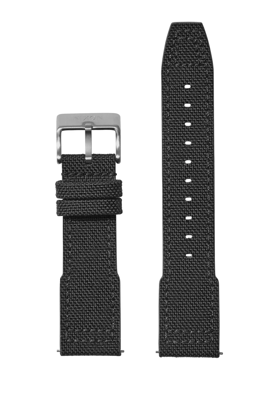 Tali Jam Tangan 23mm Cordura Canvas Dark Gray
