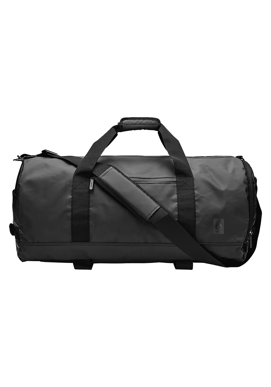 Tas Duffle Nixon Pipes 45L All Black Multifungsi