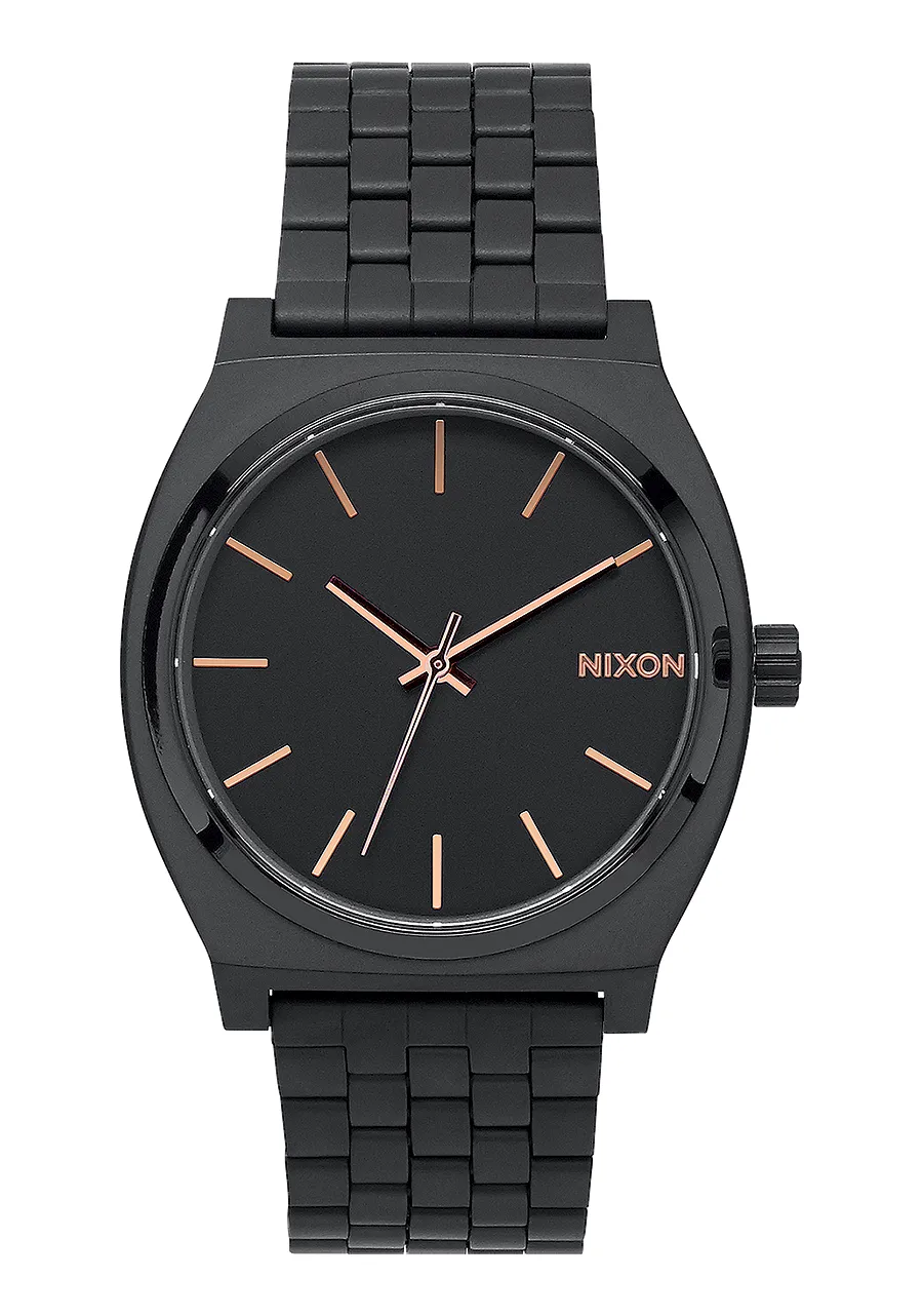Jam Tangan Time Teller All Black Rose Gold eksklusif dari Joy368