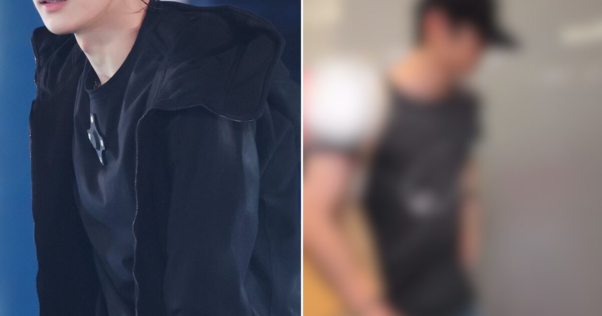 Sungchan RIIZE di bandara memicu perdebatan netizen akibat tindakan mendorong dengan sikut