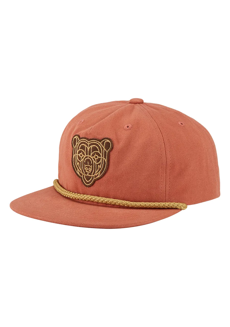 Topi Strapback Pria Nixon Rangel Vintage Orange