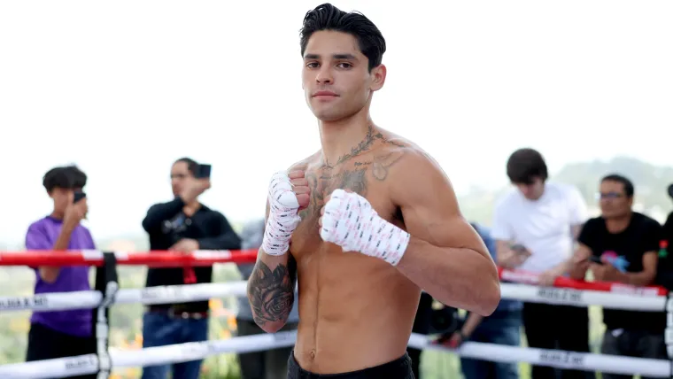 Ryan Garcia bersiap menghadapi Oscar Duarte dalam duel tinju kelas super lightweight