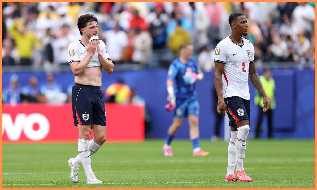 Pemain Timnas Inggris Declan Rice dan Reece James mengalami cedera menjelang laga melawan Panama